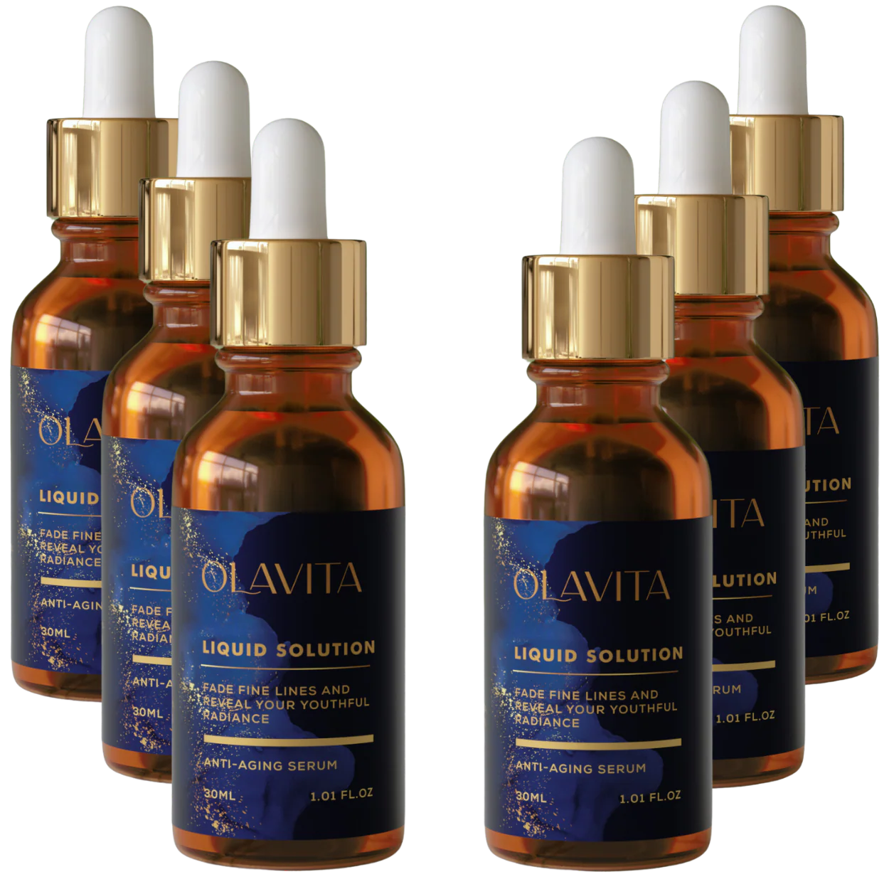 Olavita™ Liquid Solution - 6 Bottles